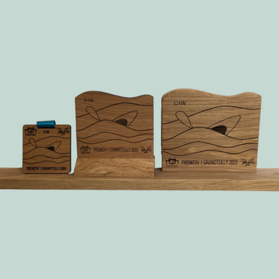Wavy Edge Kayaking Trophies