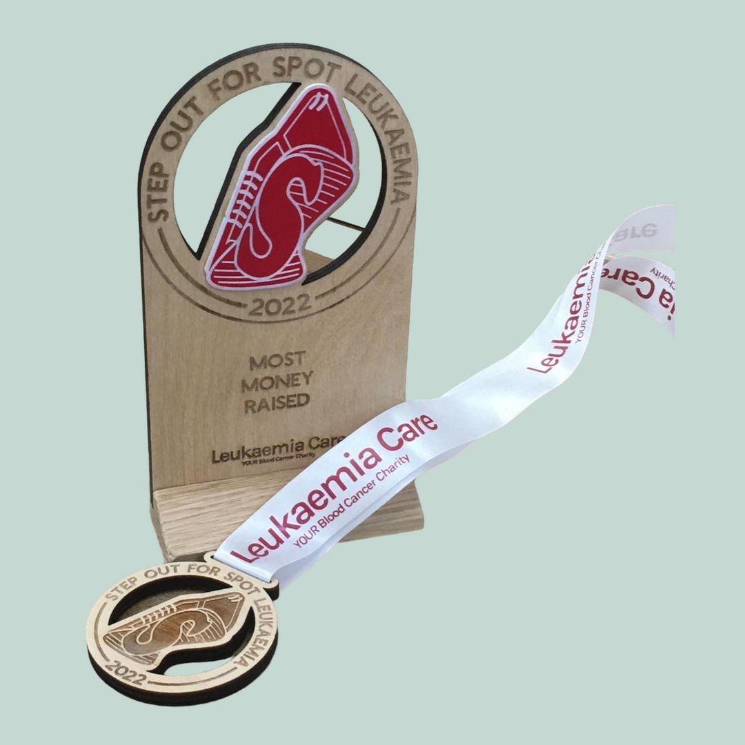 Cut-through Wooden Trophy