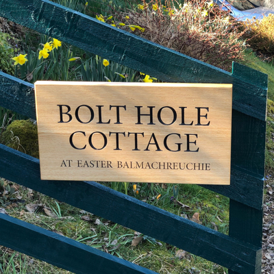 Bespoke House Sign