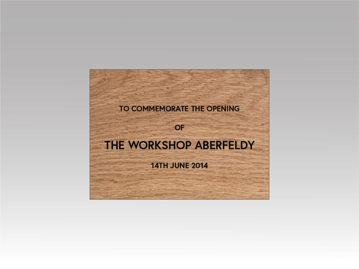 Commemorative Plaque