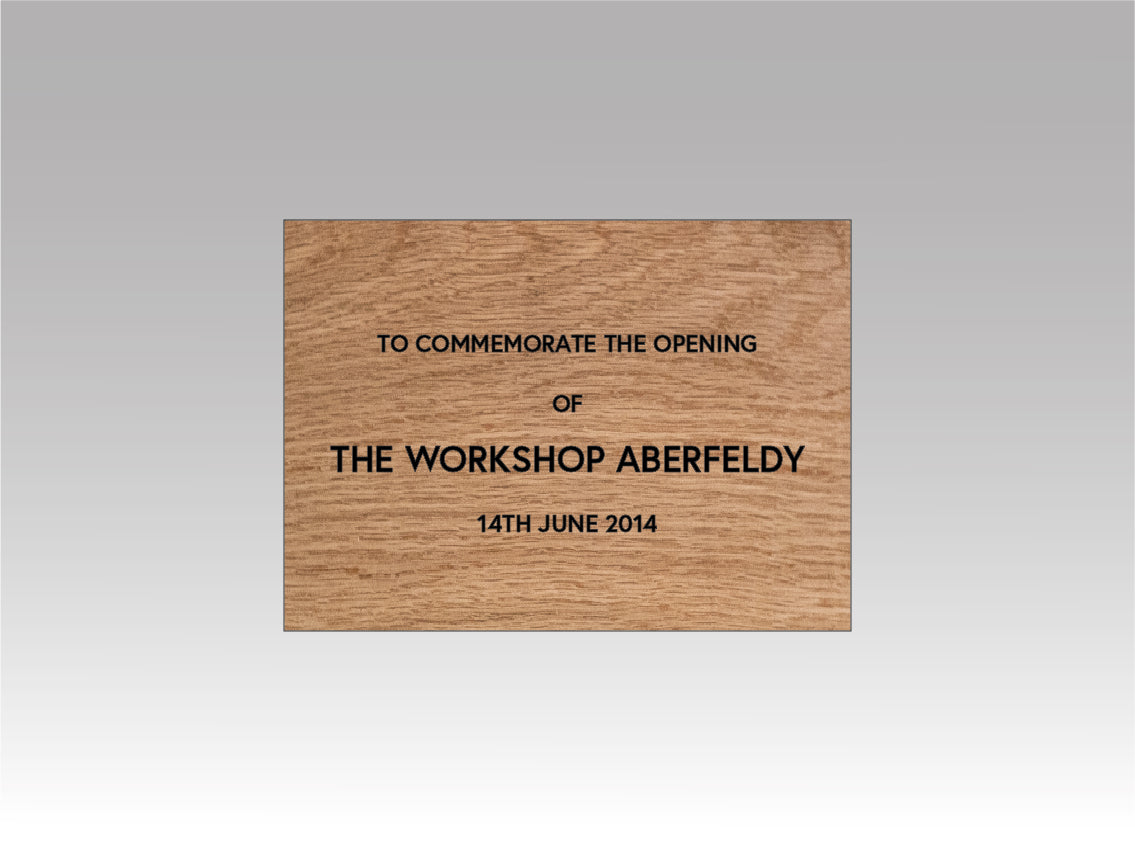 Commemorative Plaque