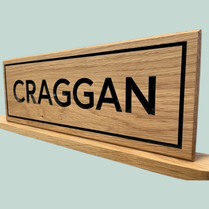 Oak House Sign - Standard design