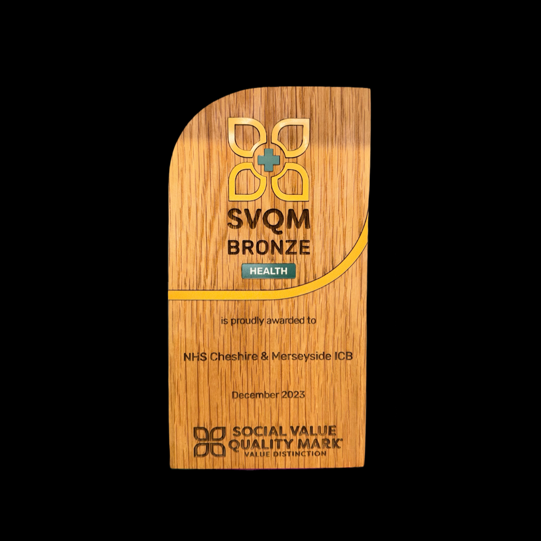 Oak Block Award Trophy