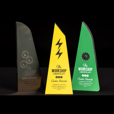 Medium Angled Trophy