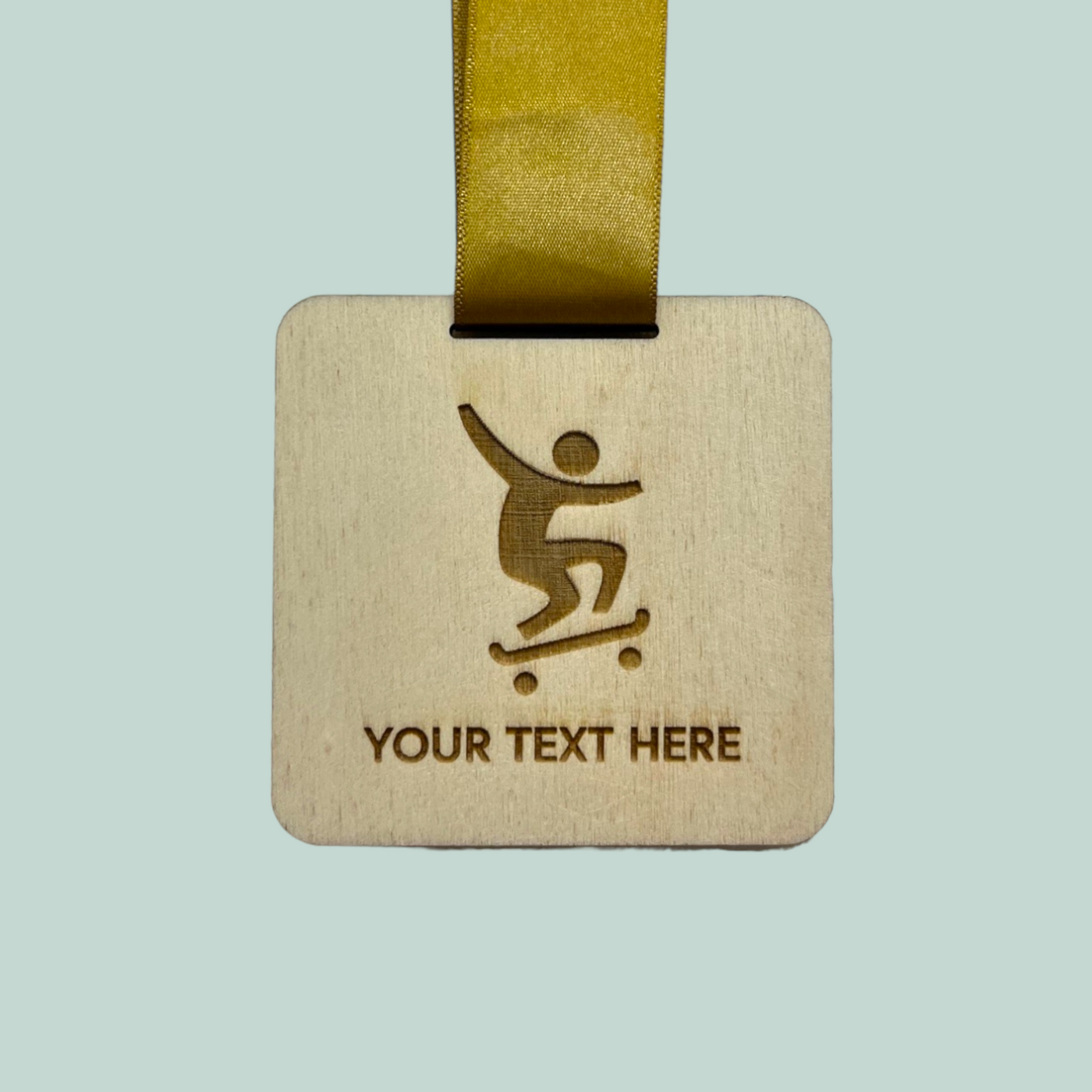 Skateboard Sport Medal