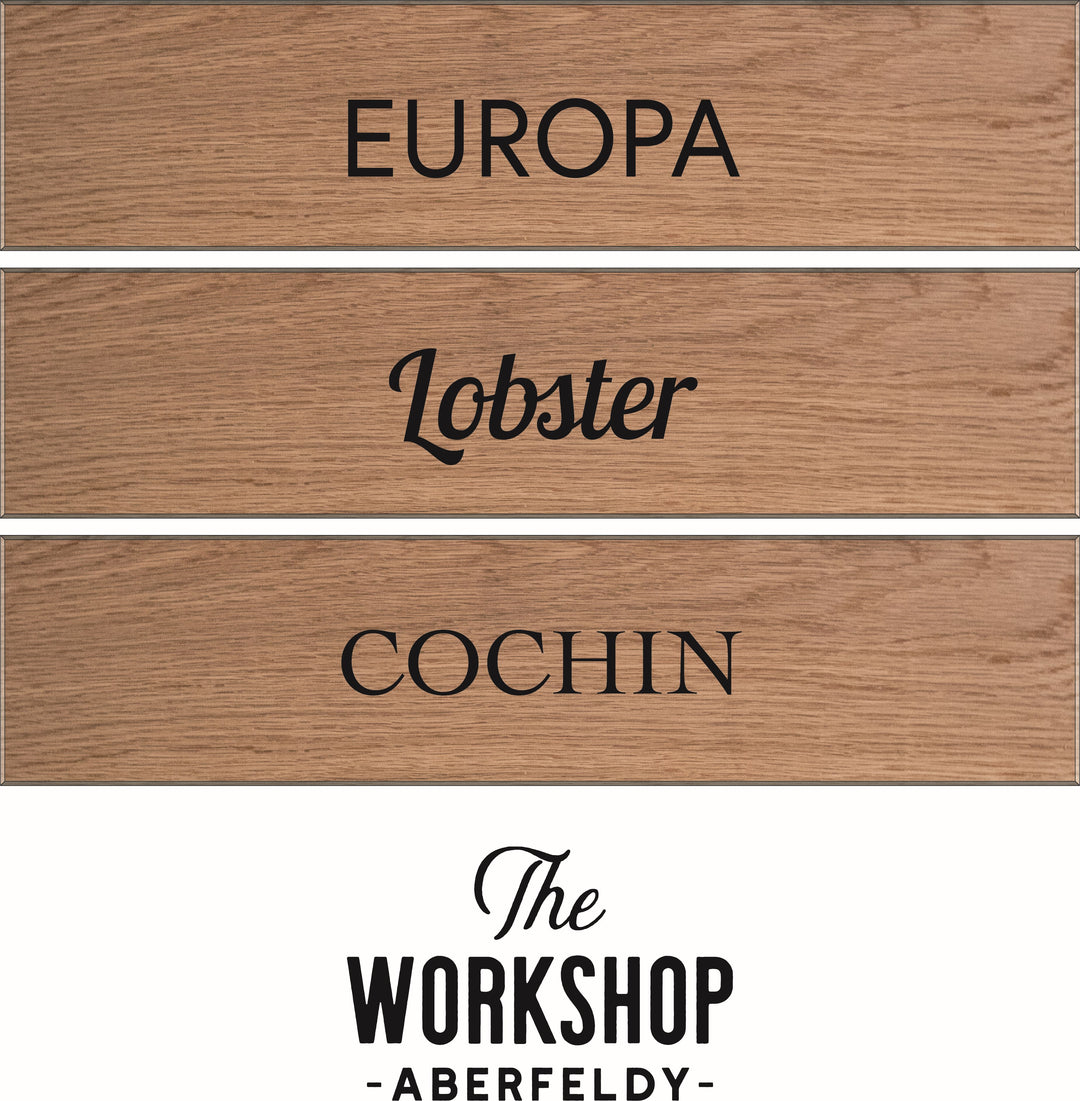Oak House Sign - Standard design
