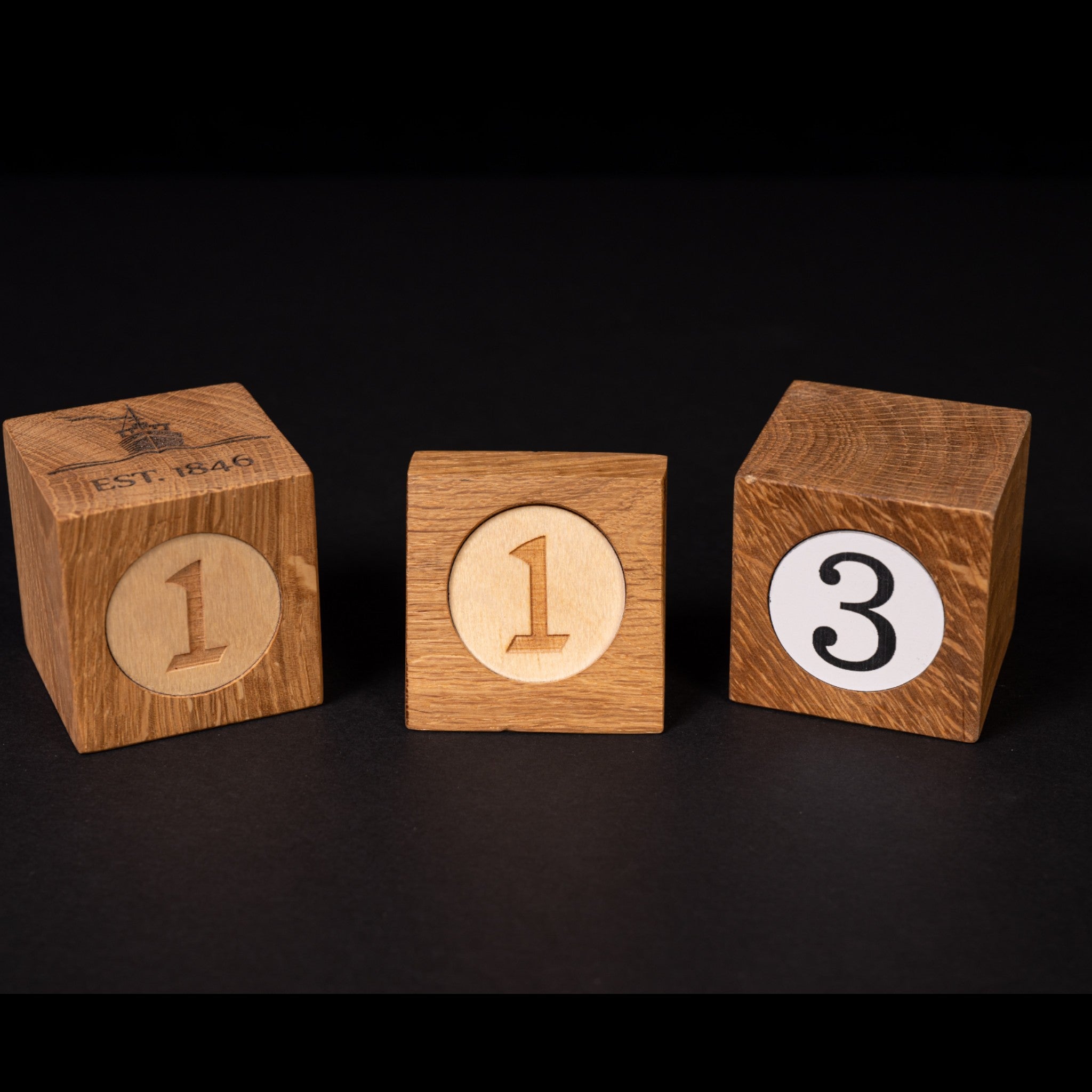 Threading Number Blocks Table Number Blocks – The Workshop Aberfeldy
