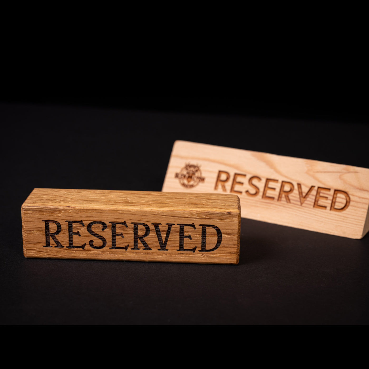 Reserved table signs