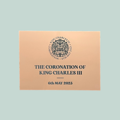 Coronation Commemorative Plaque