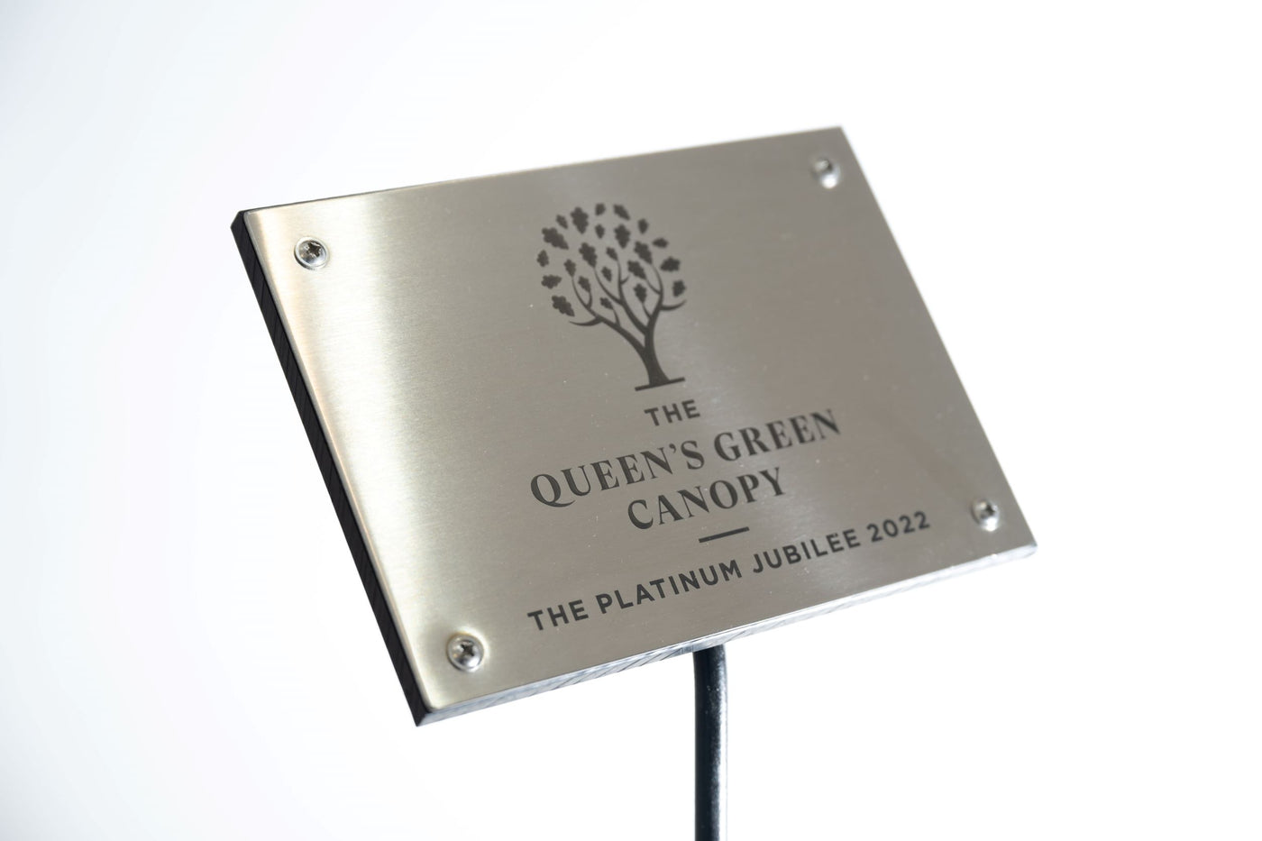 Queen's Green Canopy Plaque