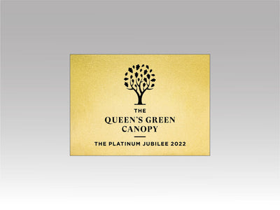 Queen's Green Canopy Plaque