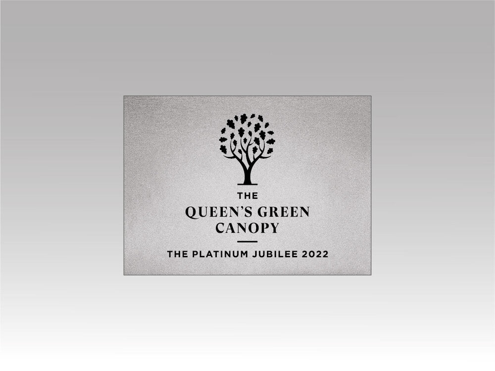 Queen's Green Canopy Plaque