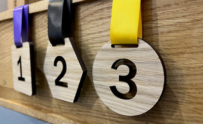 Oak veneer Eco Place Medals