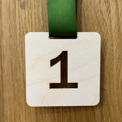 Eco Wooden Place medals