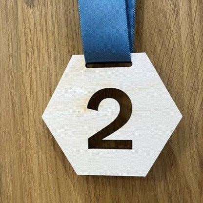 Eco Wooden Place medals