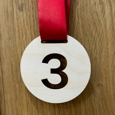 Eco Wooden Place medals