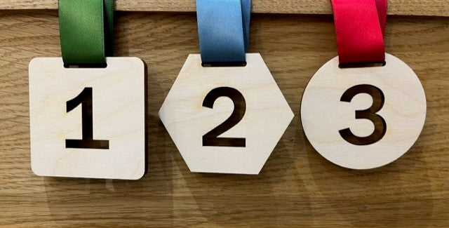 Eco Wooden Place medals