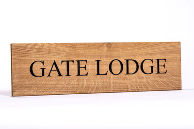 Oak House Sign - Standard design