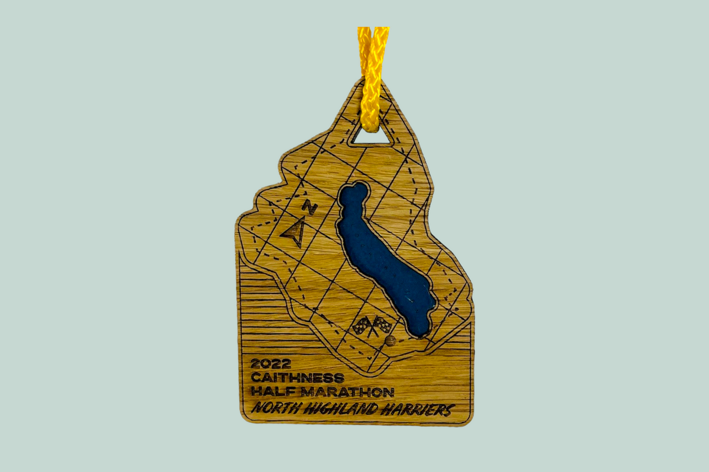 Bespoke Wooden Medal - Deluxe