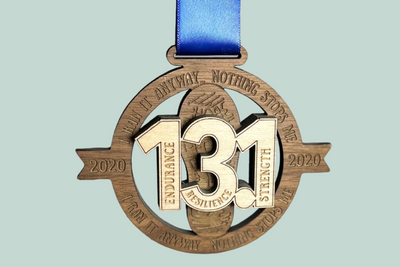 Bespoke Wooden Medal - Deluxe