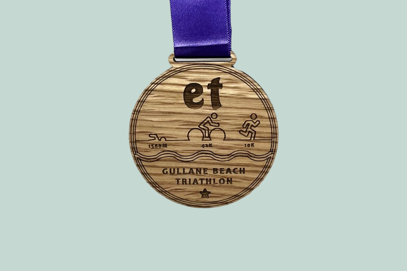 Bespoke Wooden Medal
