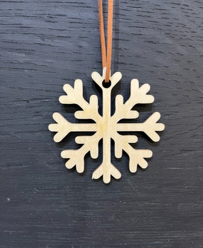 Snowflake Decorations Pack of 4