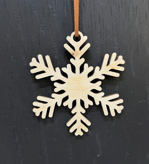 Snowflake Decorations Pack of 4